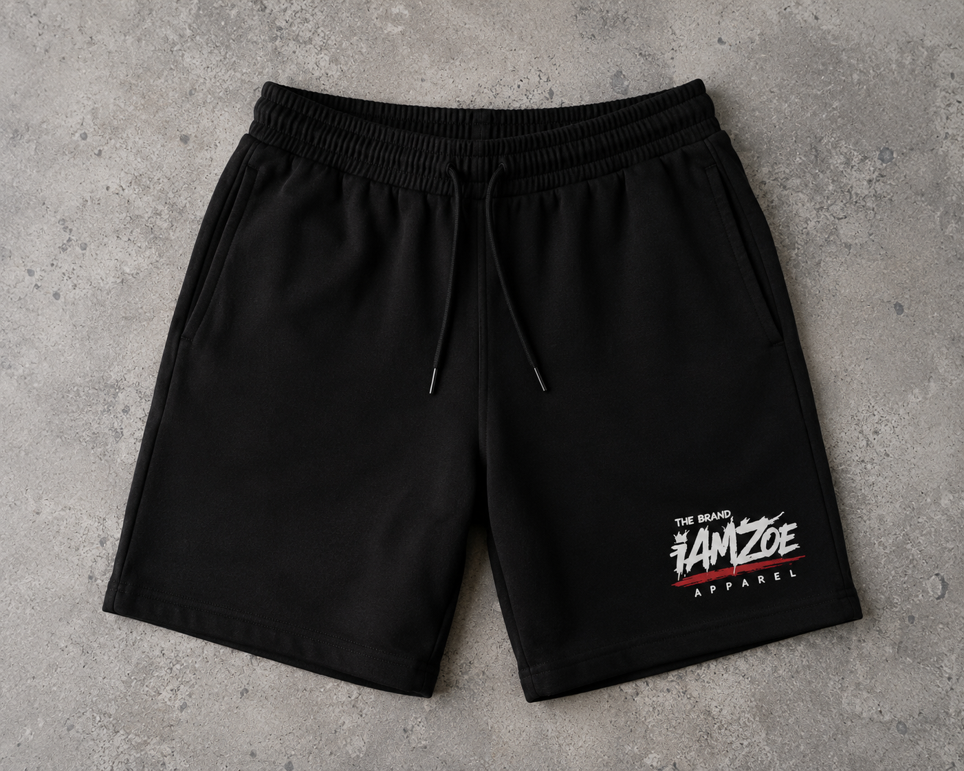 The Brand iAMZOE Signature T-Shirt & Shorts Set – Black