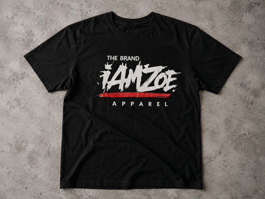 The Brand iAMZOE Signature Tee – Black